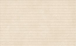 Lisbon Sand Matt Slatted Décor Ceramic Wall Tile 330x550mm